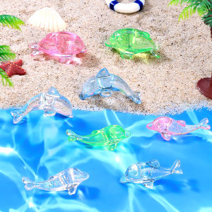 Mini Dolphin Match Game Animal Model Childrens Toy Housewife Mini Toy Blind Bag Student Reward Đồ Chơi Mô Phỏng Động Vật Biển