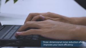 3.5MM/USB Wired Headset with Rotating Noise Cancelling Mic Stereo head phone for Call Center Office Business Headset