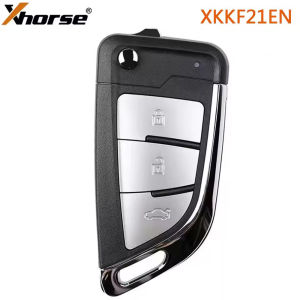 1 Piece Xhorse XKKF21EN Universal Knife Style Flip Wired Remote Key 3 Buttons for VVDI Key Tool VVDI2