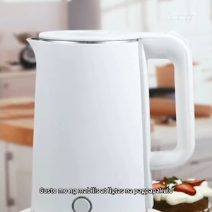 ICON 2.3L Electric Kettle Fast Boil Auto Shut Off 3 Minutes Safety Large Capacity BPA Free Water Heater for Home Kitchen