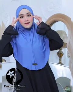 Hijab LOLI instan malay tali- jersy premium - Kasuari hijab - hijab terbaru
