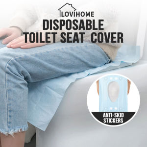 10 PCS/PACK DISPOSABLE TOILET SEAT BOWL COVER ANTI BACTERIAL HYGIENE WATERPROOF TRAVEL ESSENTIALS ACCESSORIES TOILETRIES HYGIENE LUGGAGE BAG INDIVIDUAL PACKED