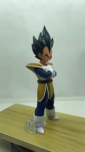 Bandai | 24CM Anime Dragon Ball Z Action Figures Super Saiyan Vegeta Figurine PVC Statue Collection Decoration Model Toy Birthday Gift