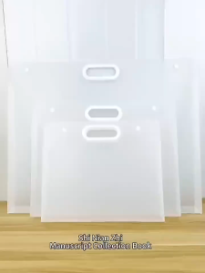 จัดส่งรวดเร็ว แฟ้มใส่เอกสาร โฟลเดอร์A4/A3/A2 แฟ้มเก็บงานศิลปะเก็บภาพ แบบพกพาเครื่องเขียน