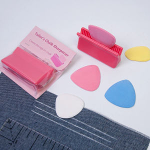 Tailors Chalk Sharpener Fabric Chalk Markers Easy Carrying Sturdy Home Sewing Accessories for Sewing Crafting Patchwork