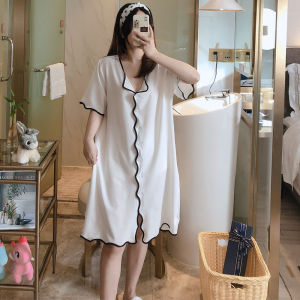 ชุดชีฟองสําหรับผู้หญิงฤดูร้อนผ้าไหมน้ําแข็งบางแขนสั้นเซ็กซี่หิมะผ้าความรู้สึกระดับไฮเอนด์ 2023 ใหม่มาถึงยอดนิยมหวานชุดนอน