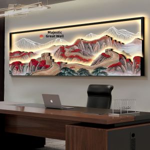 XIANGTUYIN | New Chinese Style Great Wall Decorative Painting