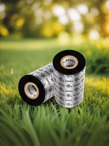 Zebra Wax-Based Carbon Ribbon for SUP0000194 Printer Barcode Printer Carbon Ribbon Roll 110*300 Office Equipment Consumables