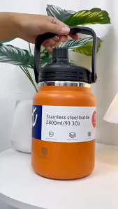 แก้วเก็บอุณหภูมิ กระติกน้ำแสตนเลส 316 ขนาด 2.8Lถึง4L กระติกน้ำ แก้วไหญ่ อย่างดี กระติกน้ำแข็ง เก็บความเย็นได้ดี ทนทาน T01254