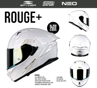 Spyder Rogue+ Dual Visor Helmet 2023 (clear visor included)