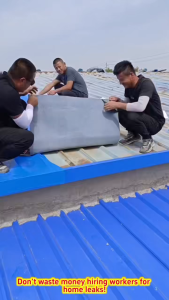 EVEEN  【COD】Waterproof for 50 years Aluminum Foil Butyl Tape Super Fix Repair Wall Crack Waterproof Tape For Roof Repair Pipeline Leakage Stop Sticker Repair Crack for Instant Watertight Seal for Roofs and GuttersRubber Tape Self Adhesive Waterproof