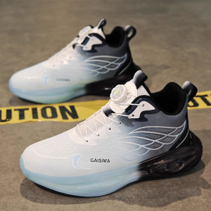 Mens Badminton Shoes Sports Running Tennis Shock Absorption Anti-slip Rubber Sole Lightweight Breathable Mesh Upper