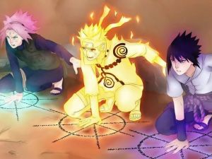 Bandai | Diamond Painting Kit  Naruto Shippuden Class Seven Full Diamond Mosaic Artwork Creative Handmade Home Decor Exquisite Gift