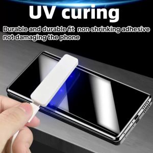 UV Tempered Glass Film For Samsung Galaxy S25 Ultra S24 Ultra S23 S22 Ultra S21 S20 Plus Note 20 Ultra Screen Protector Film Full Coverage For Samsung S25 Ultra S22 Ultra Full Glue Glass Film