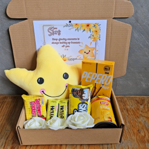 ✨ Yellow Star Stars Surprise Package Custom Message Gift for Him or Her Special Occassions Giftset and Hampers Ready to Giveway