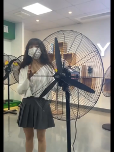 🔥12h deliver🔥 35นิ้ว พัดลมอุตสาหกรรม เงียบประหยัดไฟสุดๆ พัดลมตั้งพื้น พัดลมติดผนัง พัดลม กำลังแรงสูง ส่ายหัวได้ ลมแรง  เหมาะสำหรับสถานที่ขนาดใหญ่ในโรงงานและร้านอาหาร