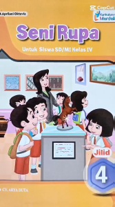 Ori Buku Seni Rupa Kelas 4 SD Kurikulum Merdeka Penerbit Arya Duta