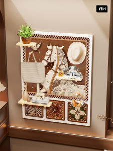 Decorative Multifunctional Wall Shelving Wooden