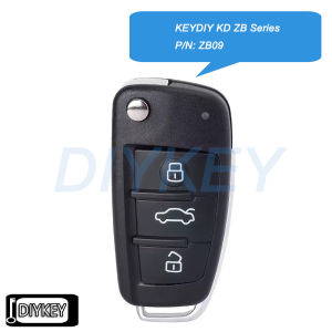 KEYDIY KD ZB Series P/N: ZB09 for Audi Style Universal Smart Remote Key for KD-X2 KD-MAX Programmer