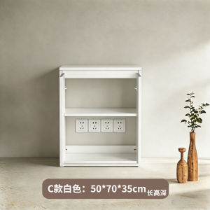 KEBIXIONG | Landing Modern Minimalist TV Stand with Storage and Bookshelf