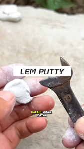 Epoxy Lem Las Dingin Perekat Logam Besi Knalpot Tangki Bocor Kuat Seperti Batu