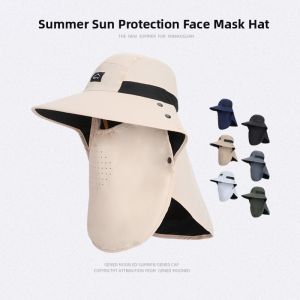JIFANPAUL | Sun Protection UV Neck Face Cover Breathable Big Brim Sun Hat