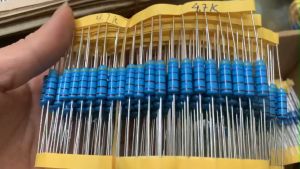 Điện trở 2W 5.1R/5.1K/5.6R/5.6K/51R/51K/56R/500R/510R/510K/560R 1% chân đồng (túi 10 con) - Fixpro