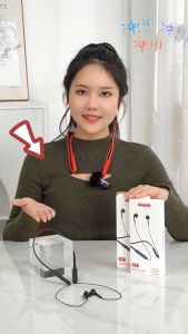 Bluetooth Earphones Hanging Neck In-ear Bluetooth Headset 5.1 Wireless HiFi Stereo Sports Neckband Waterproof Headset