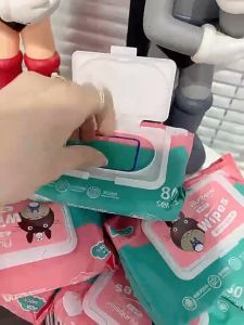 80 แผ่น ทิชชู่เปียก เช็ดชู่เปียก ทิชชูเปียกเด็ก กระดาษทิชเปียก ผ้าเปียก ชิดชูเปียก กระดาษทิชชู่เปียก สูตรน้ำบริสุทธิ์ ผ้านุ่มชู่ Baby Wipes