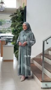 KHODIJAH SYARI PLUS PASHMINA UKURAN L XL XXL 3XL 4XL GAMIS SYARI BUSUI POLOS SET MURAH KEKINIAN TERLARIS GAMIS JUMBO
