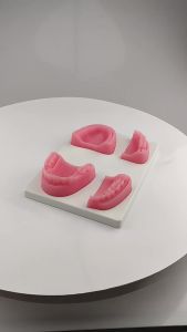 4 pcs/set Dental Oral/Gum suture training module silicone periodontitis suture model
