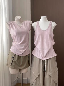 LANMENGYA | Summer Underwear Support Spaghetti Strap Vest Cover Armhole