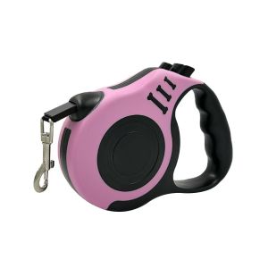 Pet Traction Device Automatic Retractable Dog Leash Bone Printed Rope Chain for Small Medium Large Dogs Adjustable Pet Supplies