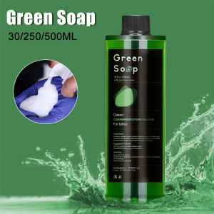 Tattoo Green Soap - 30/250/500ML Highly Concentrated Tattoo Cleaning Soap & Tattoo Skin Cleansing Solution for Tattoo Supplies