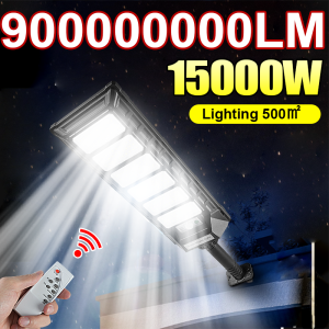 900000000LM 15000W Solar LED Lamp Outdoor Most Powerful Motion Sensor Solar Lights Outdoor Gargen Street Wall Lamp