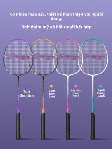 Li-Ning | Vợt Cầu Lông Li-Ning Halbertec 9 Full Carbon Siêu Nhẹ