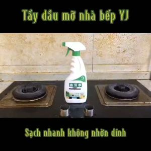 Chai Xịt Tẩy Dầu Mỡ Nhà Bếp Làm Sạch Vết Dầu Mỡ Triệt Để Trên Bếp Gas Hút Mùi Bàn Bếp Xoong Nồi... Loại Bỏ Hoàn Toàn Mùi Hôi Trong Bếp Khang Đức