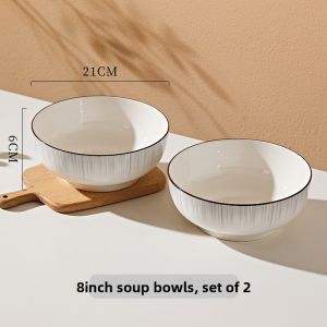 Home Use New Elegant Underglaze Rice Bowls 10 Pieces