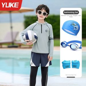 YUKE | Professional UV Protection Boys Swimwear Long Sleeve & Pant