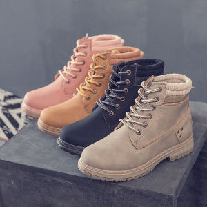 2023 Winter Women Ankle Boots Waterproof Fashion Casual Shoes Fur Plush Warm Snow Boots Female Outdoor Sneakers Pink Women Boots