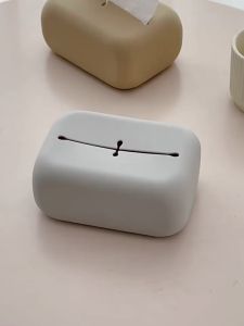 Tissue Box Silicone Kotak Tempat Tisu Silikon Mobil Rumah Anti Slip
