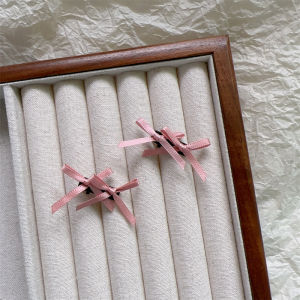 มินิปมผีเสื้อ กิ๊บติดผม ฤดูใบไม้ผลิ เรียบหรู กิ๊บติดผมริบบิ้นสไตล์บัลเล่ต์ ผู้หญิง เครื่องประดับผมถ่ายภาพ Headwear