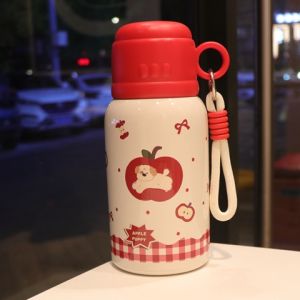 Cốc Nước Cách Nhiệt Bằng Thép Không Gỉ Dung Tích Lớn Dễ Thương Cho Bé Gái Cốc Hút Cốc Đi Học Cốc Nước Có Ống Hút Cốc Cách Nhiệt