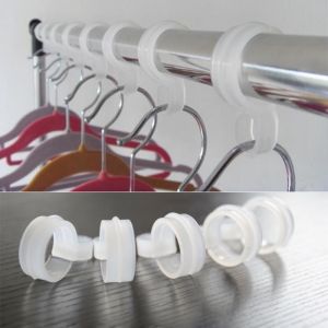 【Free Shipping】10Pcs Clothes Hanger Windproof Hook Plastic Home Laundry Drying Wind Hanging Buckle Hook Clips Organize Windproof Clothes Hanger