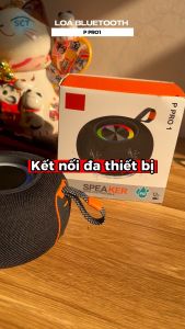 Loa Bluetooth Cao Cấp Kết Nối Không Dây P Pro 1 - Âm Thanh Hay  Bass Mạnh Mẽ  Thiết Kế Nhỏ Gọn Âm Thanh Sống Động và Bảo Vệ Kháng Nước IP67 - BẢO HÀNH 1 ĐỔI 1 từ Mường Thanh Royal