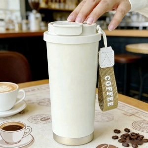 Stainless Steel Straw Cup Cold Keeping