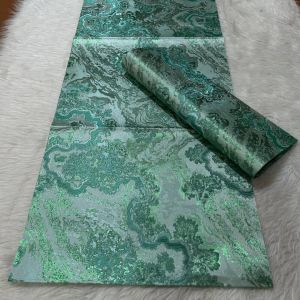 3D Thụy Sĩ GELE Gandmaster Châu Phi Đa Sego Headtie 2 Cái/túi Nigeria Cưới Vải Ren Sego Head Tie Wrapper AT2653-A