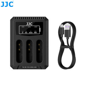 JJC | JJC Camera Battery Charger for Ricoh GR III GR IIIx GRIIIx HDF GR3 G900II G900 DB110 Olympus Tough TG-5 TG-4 LI-90B Charger