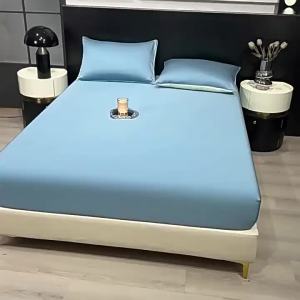Cooling Icy Silk Bed Skirt Set 3-Piece