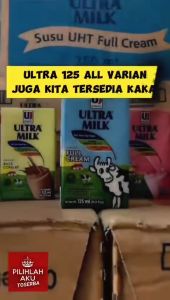 Susu Ultra FULL CREAM - 125 ml - ( 1 DUS ISI 40 )